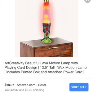 Playing Card Motion Lamp